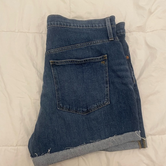 Madewell High Rise Denim Shorts - Size 33 - Picture 4 of 5
